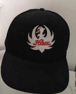 Vintage Hank Logo - Vintage Hank Williams Jr Bocephus Snapback Trucker Hat Tour Cap