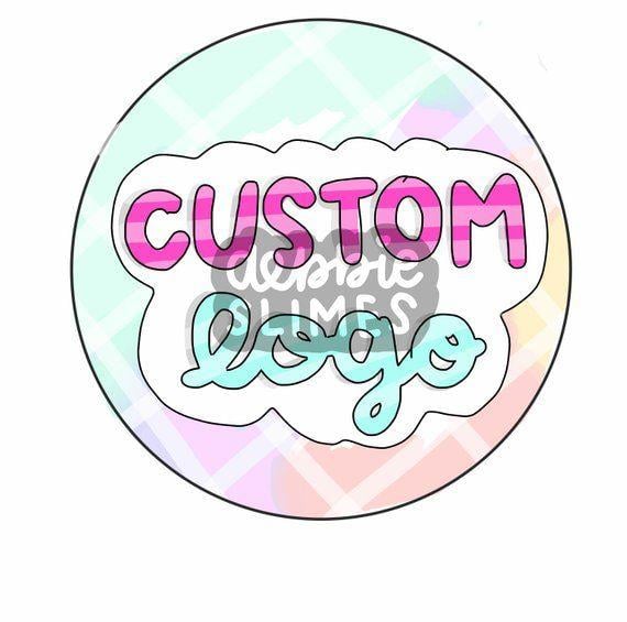 Custom C Logo - Custom Shop Logo Slime Shop Logo Fansign Hand Drawn