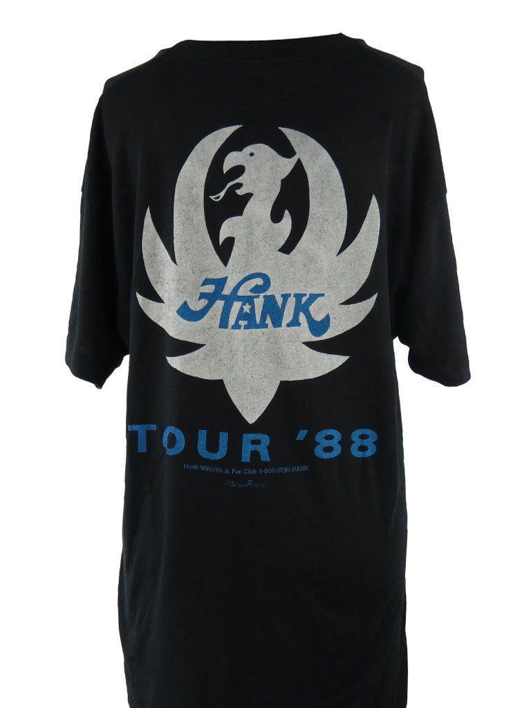 Vintage Hank Logo - Vintage Hank Williams Bocephus Music Graphic Tshirt T0465A ...