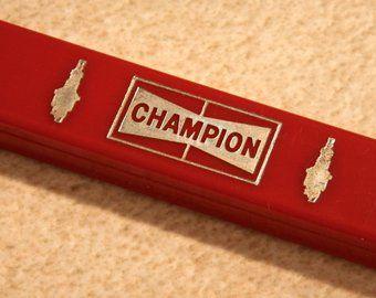 Blank Champion Spark Plug Logo - Champion spark plugs | Etsy