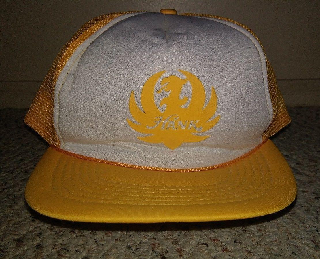 Vintage Hank Logo - Vintage Hank Williams Mesh Jr Bocephus Hat Snapback Trucker Mesh