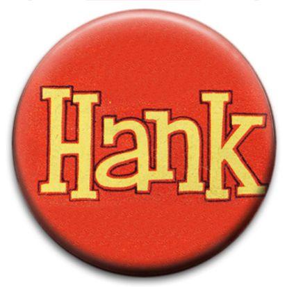 Vintage Hank Logo - Hank Vintage Name Badge