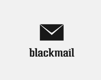Black Mail Logo - Blackmail Designed