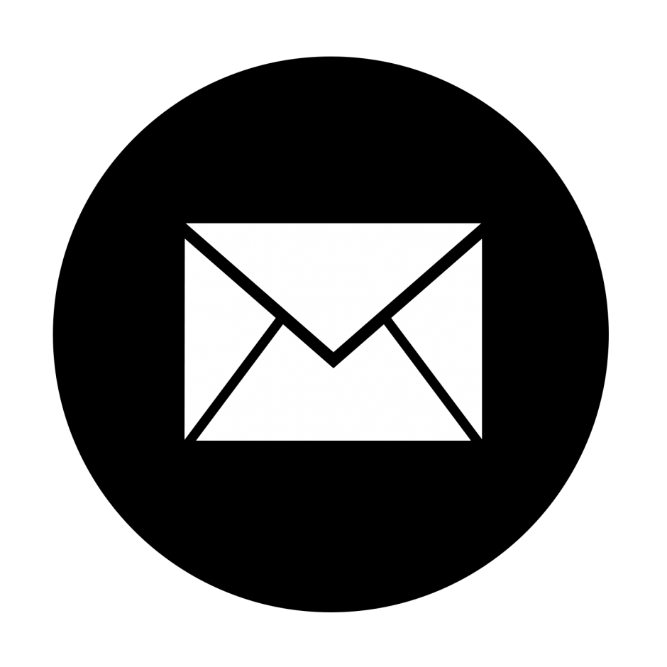 Black Mail Logo - Black And White Mail Logo Png Image