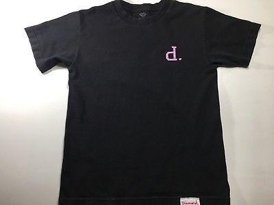 Diamond Supply Co D- Logo - Diamond Supply Co. DSC Men Small Short Sleeve Black Pink D Logo ...
