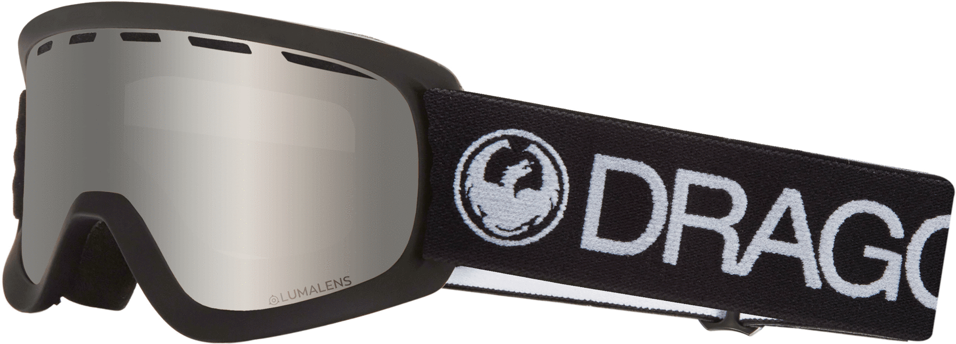 Lil D Logo - Dragon Lil D Kids Goggles - Black/LumaLens Silver Ion (2019 ...