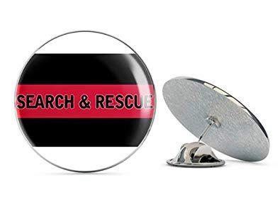 NYC Red Line Logo - NYC Jewelers Thin Red Line Search and Rescue Flag