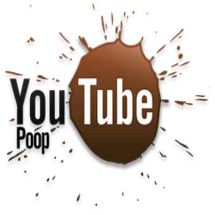 Brown YouTube Logo - Youtube Poop Splat logo