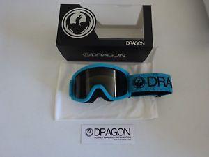 Lil D Logo - Dragon LIL D Blue Dark Smoke Youth Snow Goggle NIB New 2017 | eBay