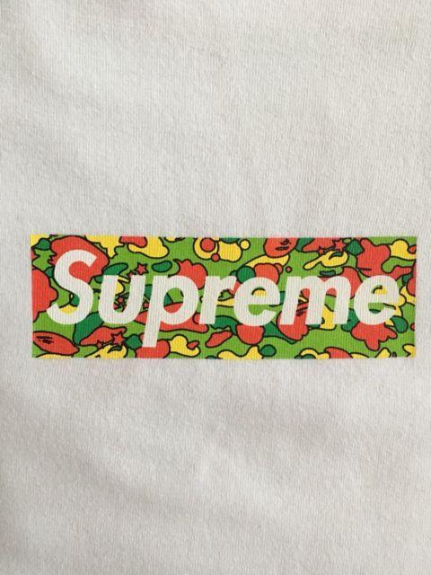 Bathing Ape Supreme Logo - SUPER RARE!! A Bathing Ape x Kaws Ape Head tee big logo Limited, | eBay