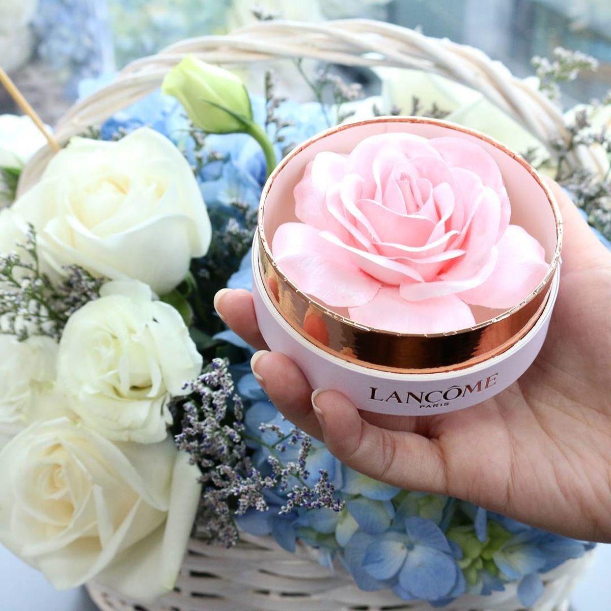 Lancome Flower Logo - Lancôme Launches New Rose-Shaped Highlighter and it's Amazing