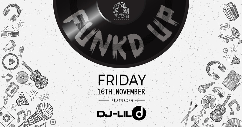 Lil D Logo - FunkD Up Fridays with DJ Lil-D