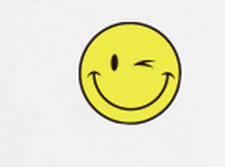 Smile Logo - Men's Smile Face Logo White Short Sleeve T-shirt- BFMe.in