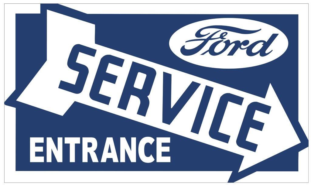 Old School Ford Logo - 34