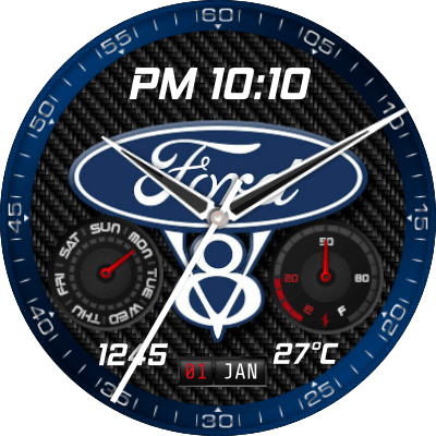 Old School Ford Logo - old school Ford for Watch Urbane - FaceRepo