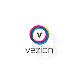 3 Rings Logo - Color Vision Logo - 3 Rings color focus | Pixellogo