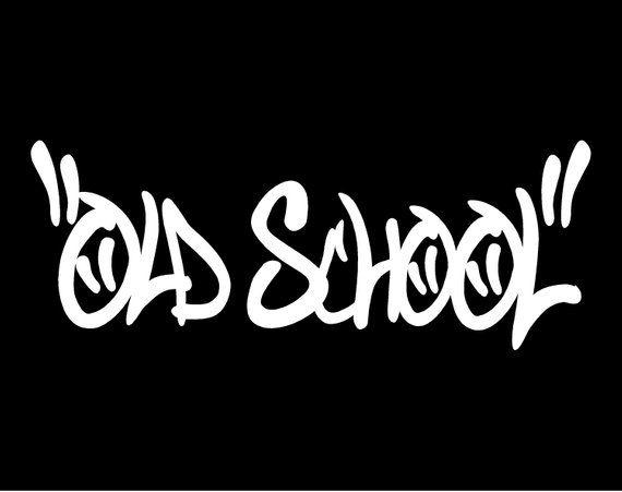 Old School Ford Logo - Old School Graffiti Vinyl Decal Car Truck Window Laptop Ford | Etsy