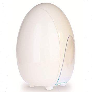 Red and White Oval Egg-Shaped Logo - Amazon.com: DULPLAY Egg Shape Because 10L Mini Fridge,Home 220v ...