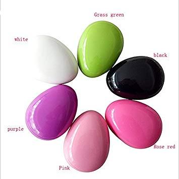 Red and White Oval Egg-Shaped Logo - Amazon.com: Tangle Hair Brush Egg Shape hairbrush Anti Static ...