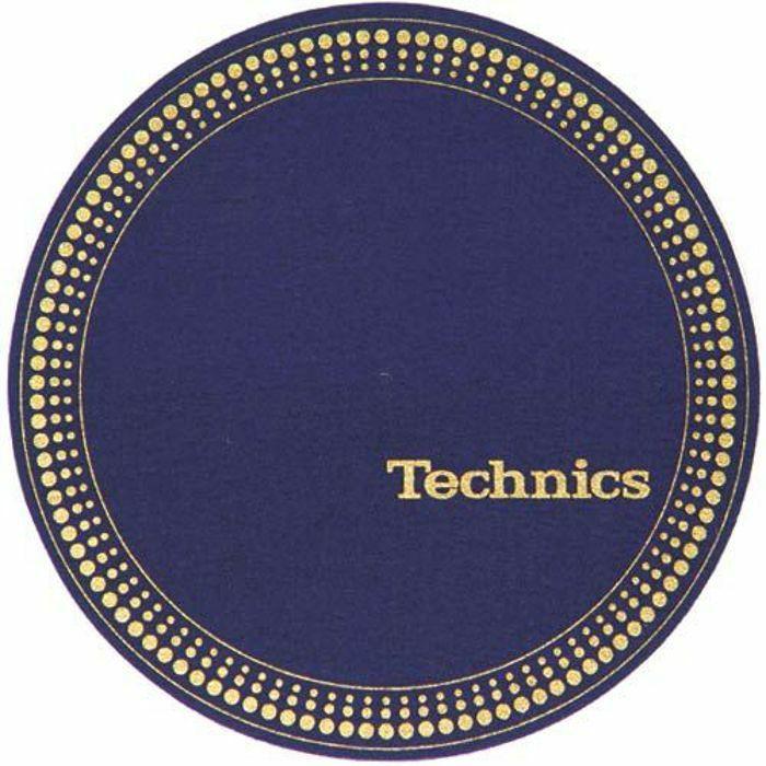 Blue Gold Circle Logo - SLIPMAT FACTORY Slipmat Factory Technics Strobe Slipmats (pair, blue ...