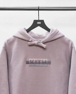 Kith Box Logo - KITH Strike Box Logo Hoodie - Medium - Ashes of Roses - LA Exclusive ...