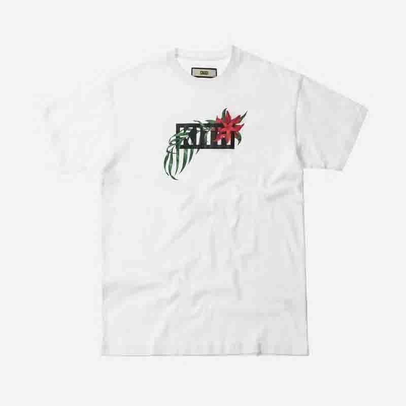 Kith Box Logo - KITH 18 In Bloom Box LOGO Tee Fashion Casual Loose Tee Crew Neck ...