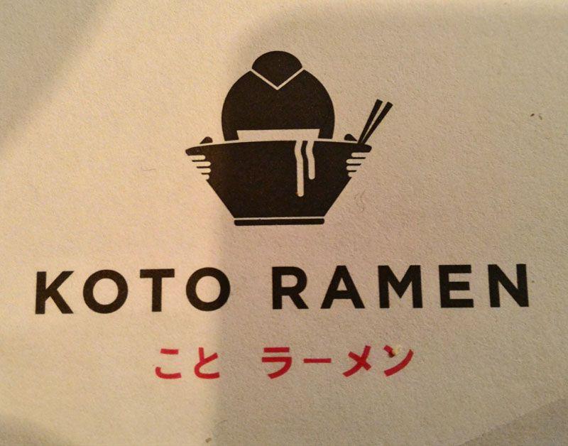 Ramen Logo - The Koto Ramen, Florence is more and more Japanese - Tuscany Planet