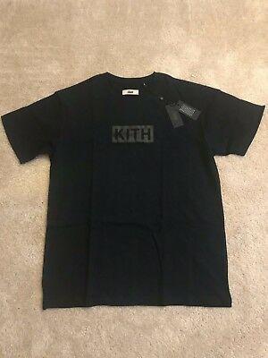 Kith Box Logo - KITH BOX LOGO Tee - Black/Black - Sz XL - $70.00 | PicClick