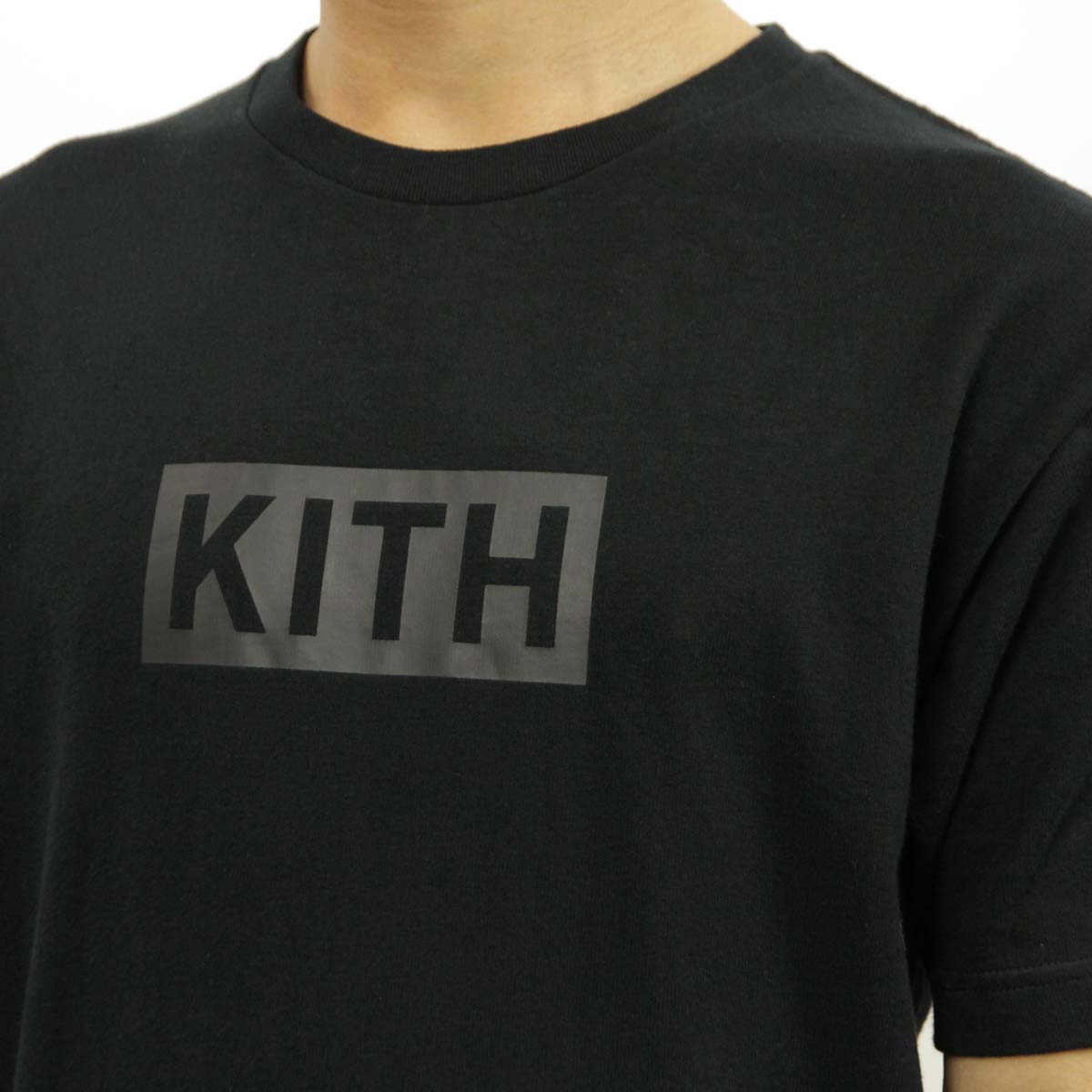 Kith Box Logo - Rakuten Ichiba shop MIXON: Kiss KITH regular article men crew neck ...