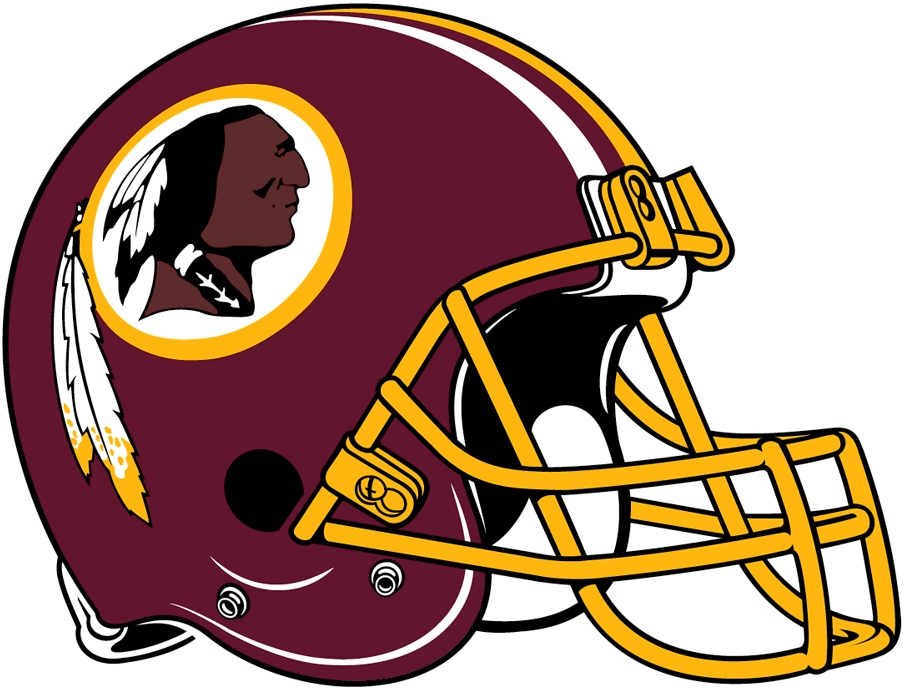 NFL Redskins Logo - Washington Redskins Helmet - National Football League (NFL) - Chris ...
