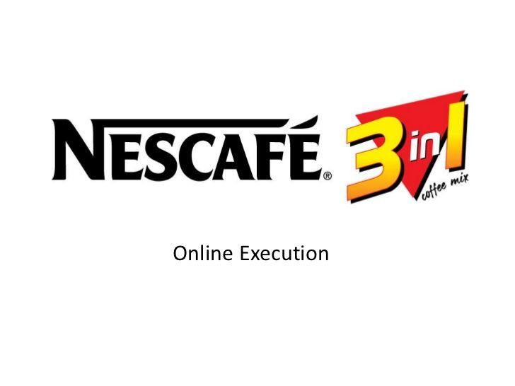 3 in 1 Logo - Nescafe 3 in 1 digital