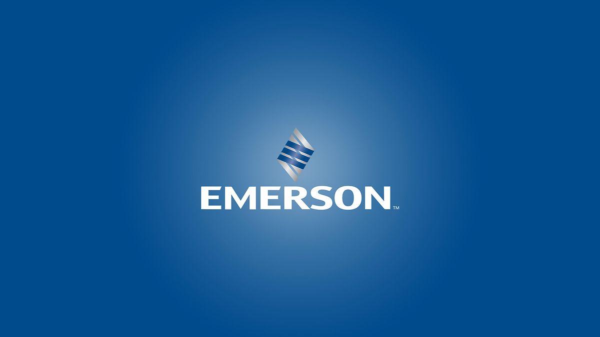 Emerson Logo - Top Quartile Production Optimization | Emerson SG