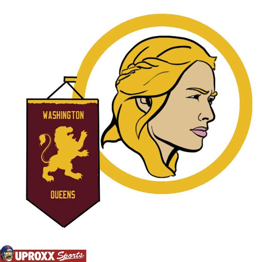 NFL Redskins Logo - 5 NFL Logos Reimagined as 'Game of Thrones' Characters