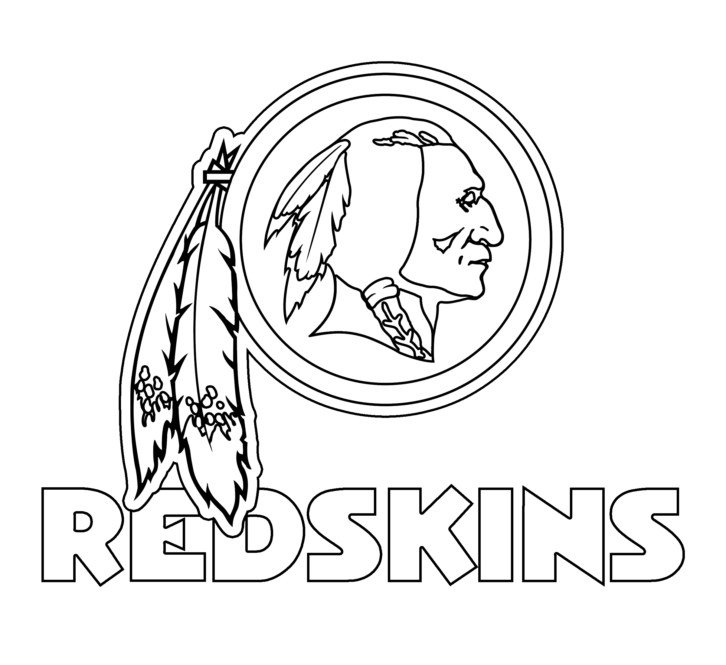 NFL Redskins Logo - Washington Redskins Logo PNG Transparent & SVG Vector - Freebie Supply