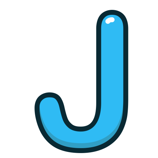 Blue Letter J Logo - J Transparent Teal For Free Download On YA Webdesign
