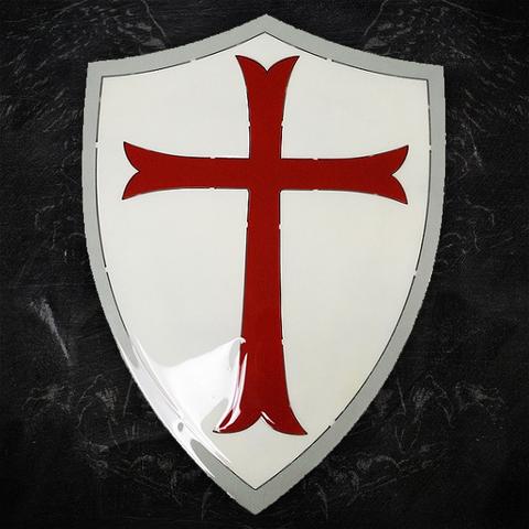 Crusader Shield Logo - American Liquid Metal Crusader Shield Sign