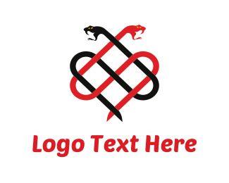 Red Snake Logo - Logo Maker - Customize this 
