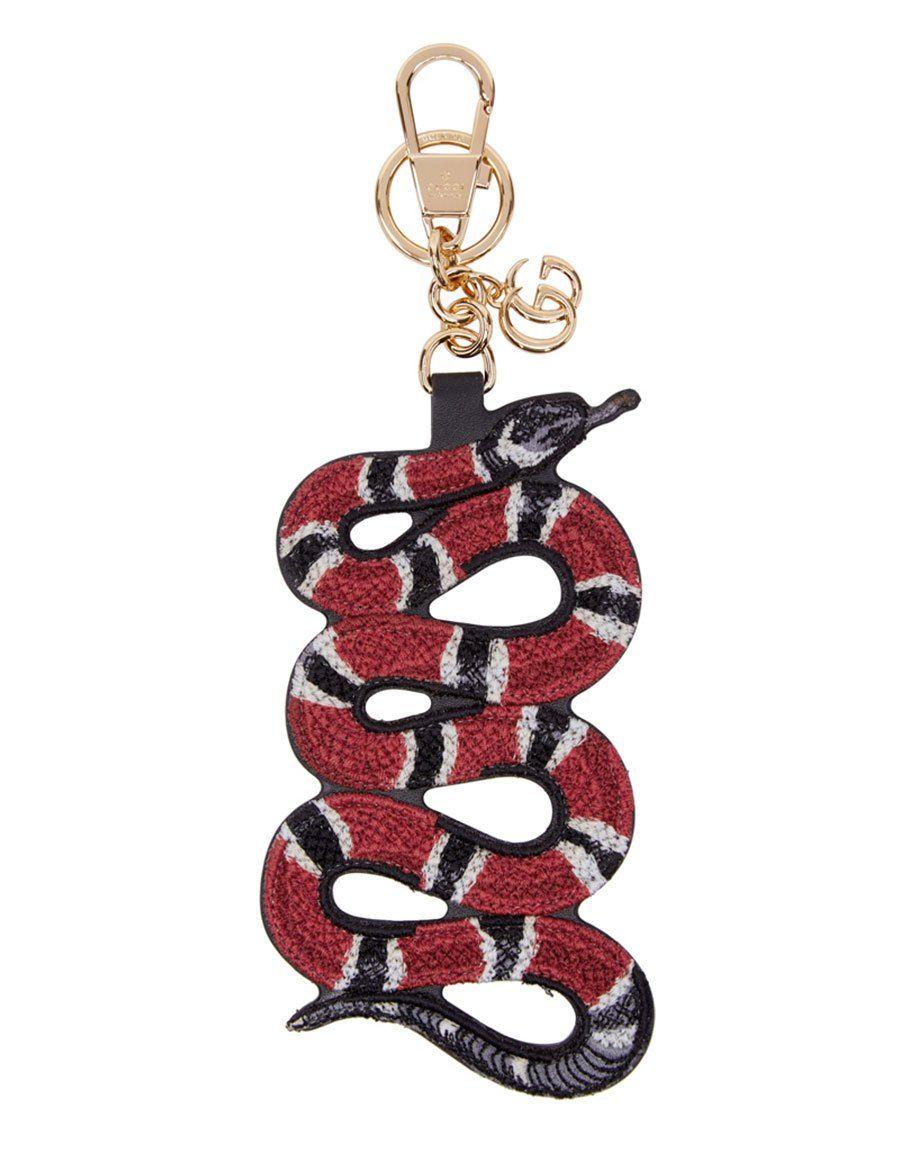 Red Snake Logo - GUCCI Red Snake Keychain · VERGLE