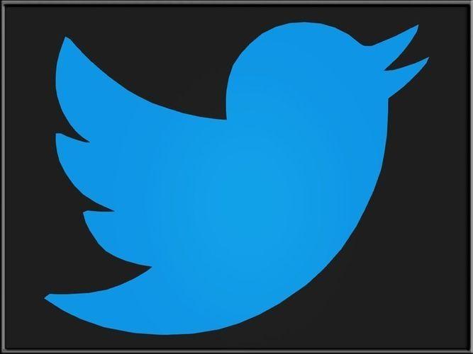 Twitter Bird Logo - Twitter Bird Logo 3D asset | CGTrader
