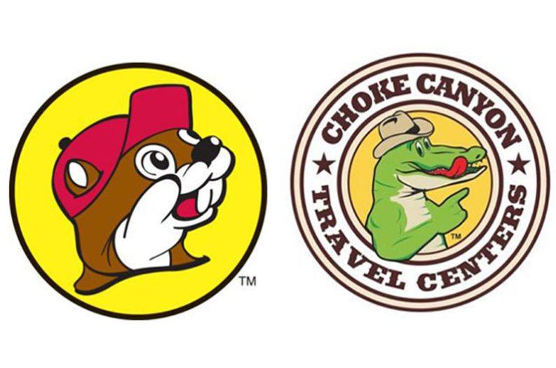 What Company Has Alligator Logo - Buc-ee's Beaver Chomps Reptilian Competitor | DuetsBlog