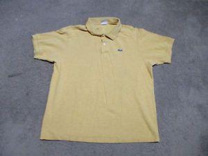 What Company Has Alligator Logo - Lacoste Polo Shirt Adult Large Size 6 Rugby Cotton Alligator Gold ...