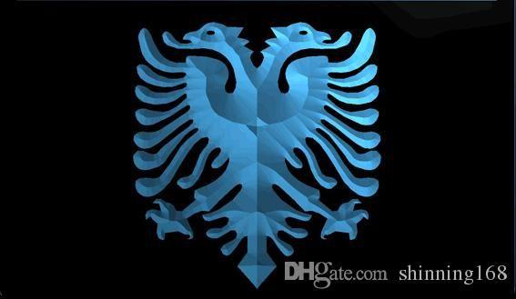 Light Blue Eagle Logo - 2019 LS1076 B Albanian Eagle Bar Pub Club Logo Neon Light Sign.Jpg ...