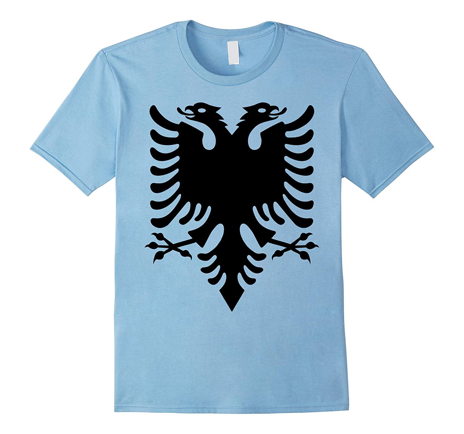 Light Blue Eagle Logo - Eagle T shirt Double mouth Eagle Symbol patriotic T shirt-Vaci – Vaciuk