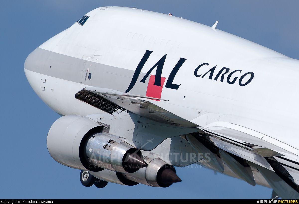 JAL Cargo Logo - JA8165 - JAL - Cargo Boeing 747-200F at Shimojishima | Photo ID ...