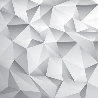 Grey and White Triangle Logo - Polygon Vectors, Photos and PSD files | Free Download