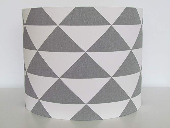 Grey and White Triangle Logo - Handmade Grey and White Triangle Mountain Pyramid Geometric