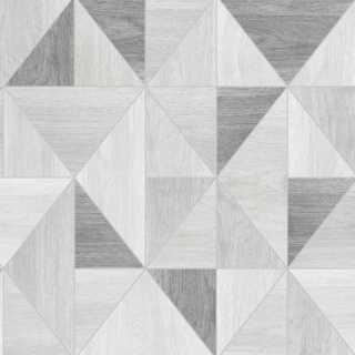 Grey and White Triangle Logo - Geometric wallpaper | Geometric Pattern wallpaper | Modern Geometric ...