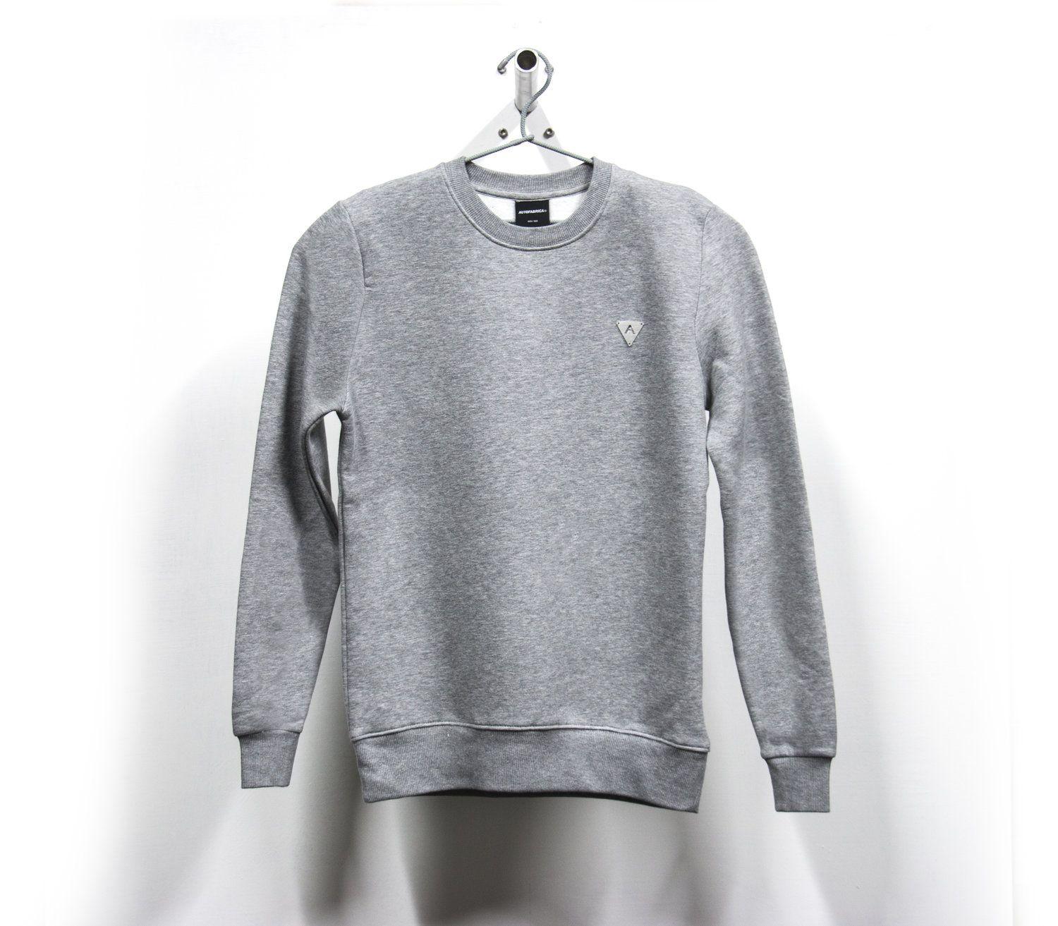 Grey and White Triangle Logo - Grey AF Triangle Jumper S1