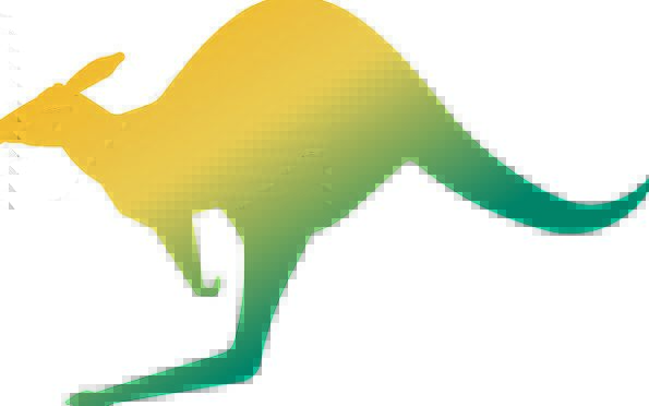 Green Kangaroo Logo - Kangaroo, Jerk, Physical, Jump, Hurdle, Animal, Australia, Symbol ...