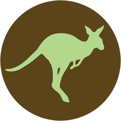 Green Kangaroo Logo - The Green Kangaroo